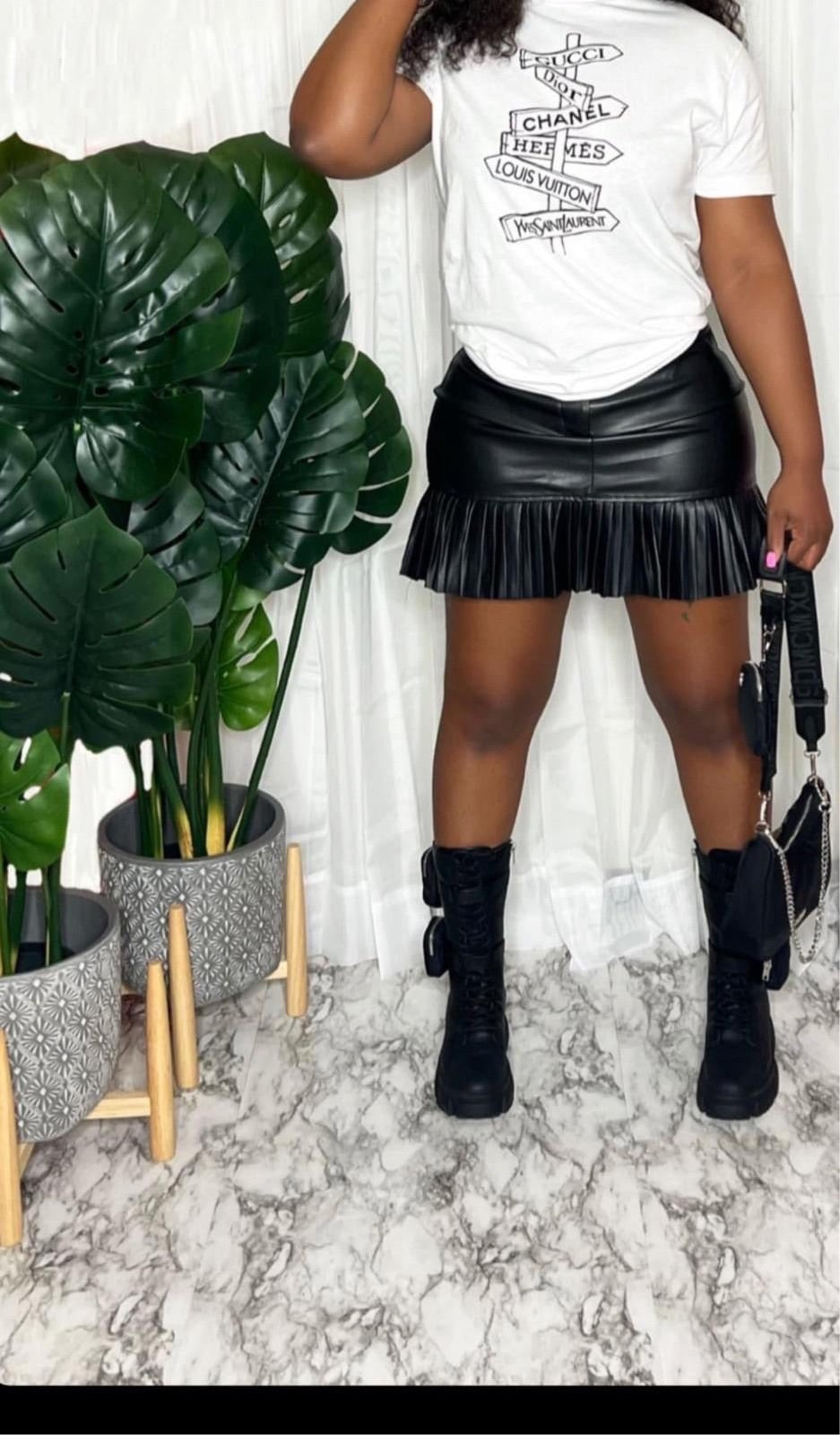 Black Mini Skirt