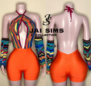 Custom Coogi Set (Orange)