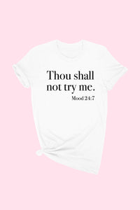 Thou Shall Not Top