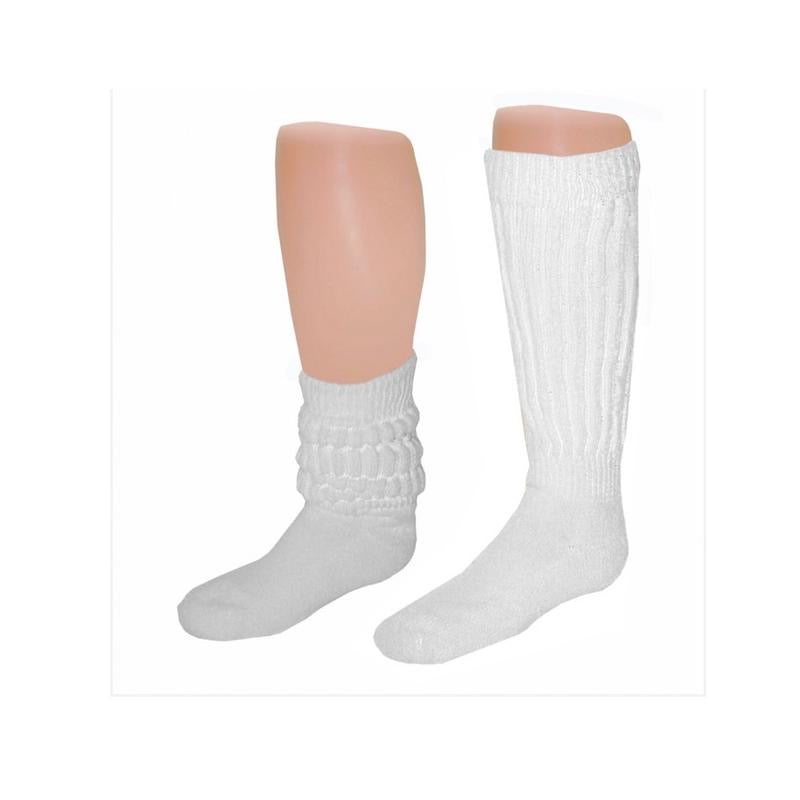 Slouch Socks -White