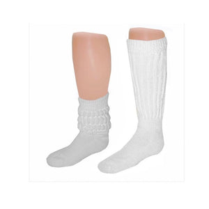 Slouch Socks -White