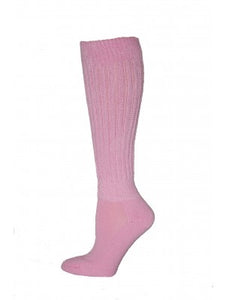 Slouch Socks -Pink