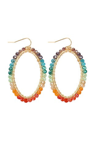 Elena Earrings- Multi Color