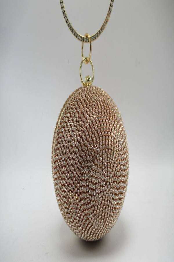 Gold Rhinestone Purse